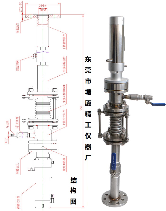 <b>EL-ST-XX  真空炉​双色红外测温仪 测量范围</b>